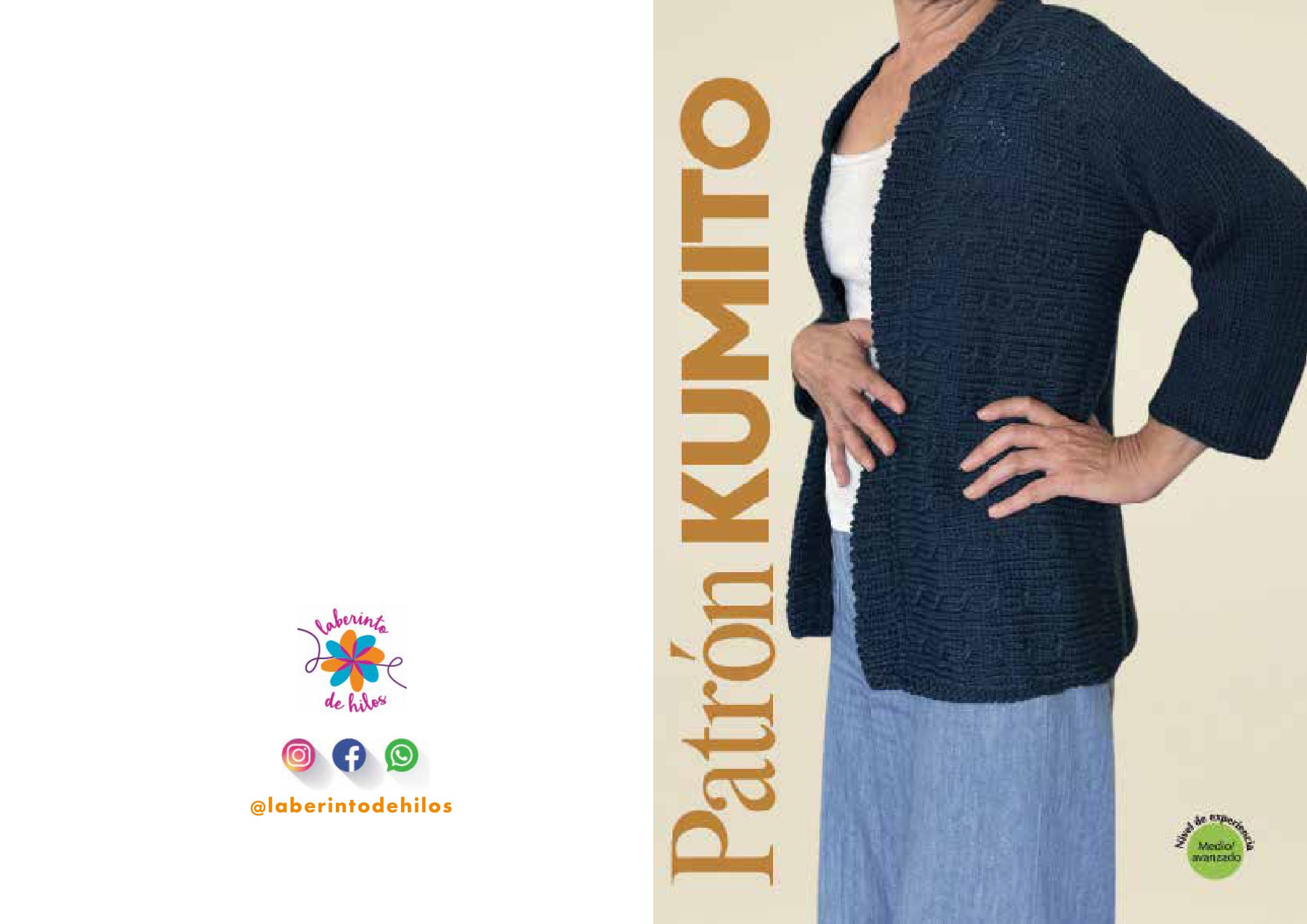 Chaqueta KUMITO terminada