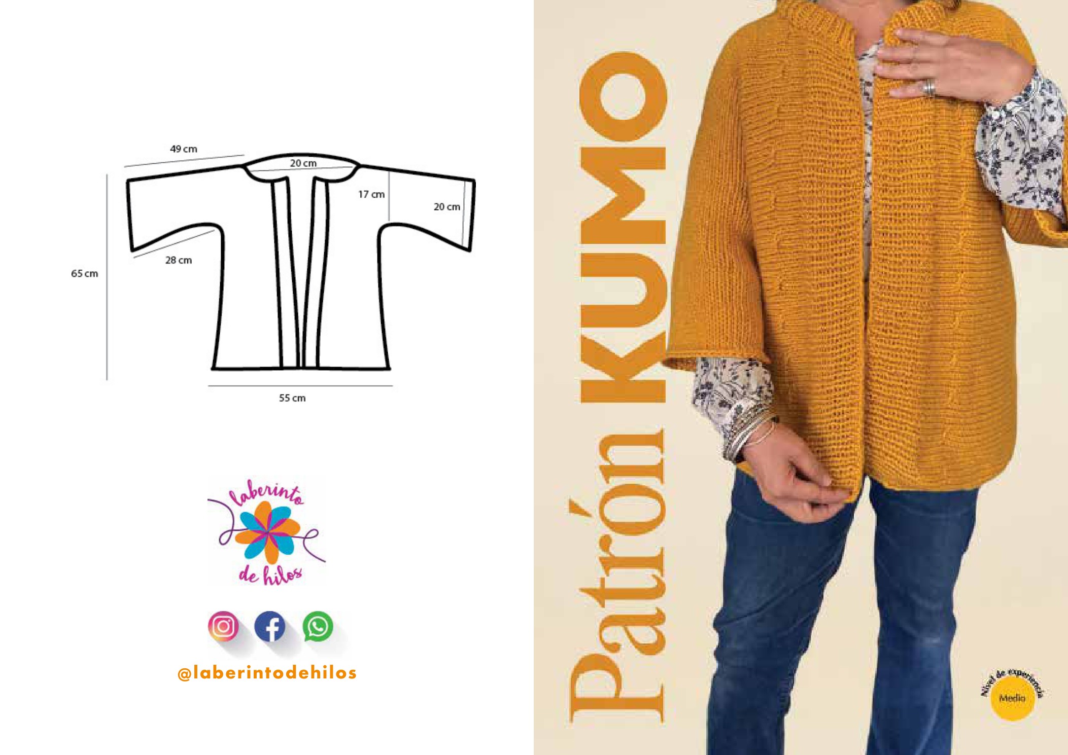 Chaqueta KUMO terminada