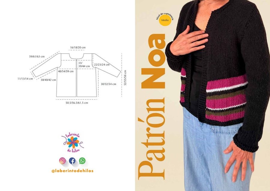 Chaqueta NOA terminado
