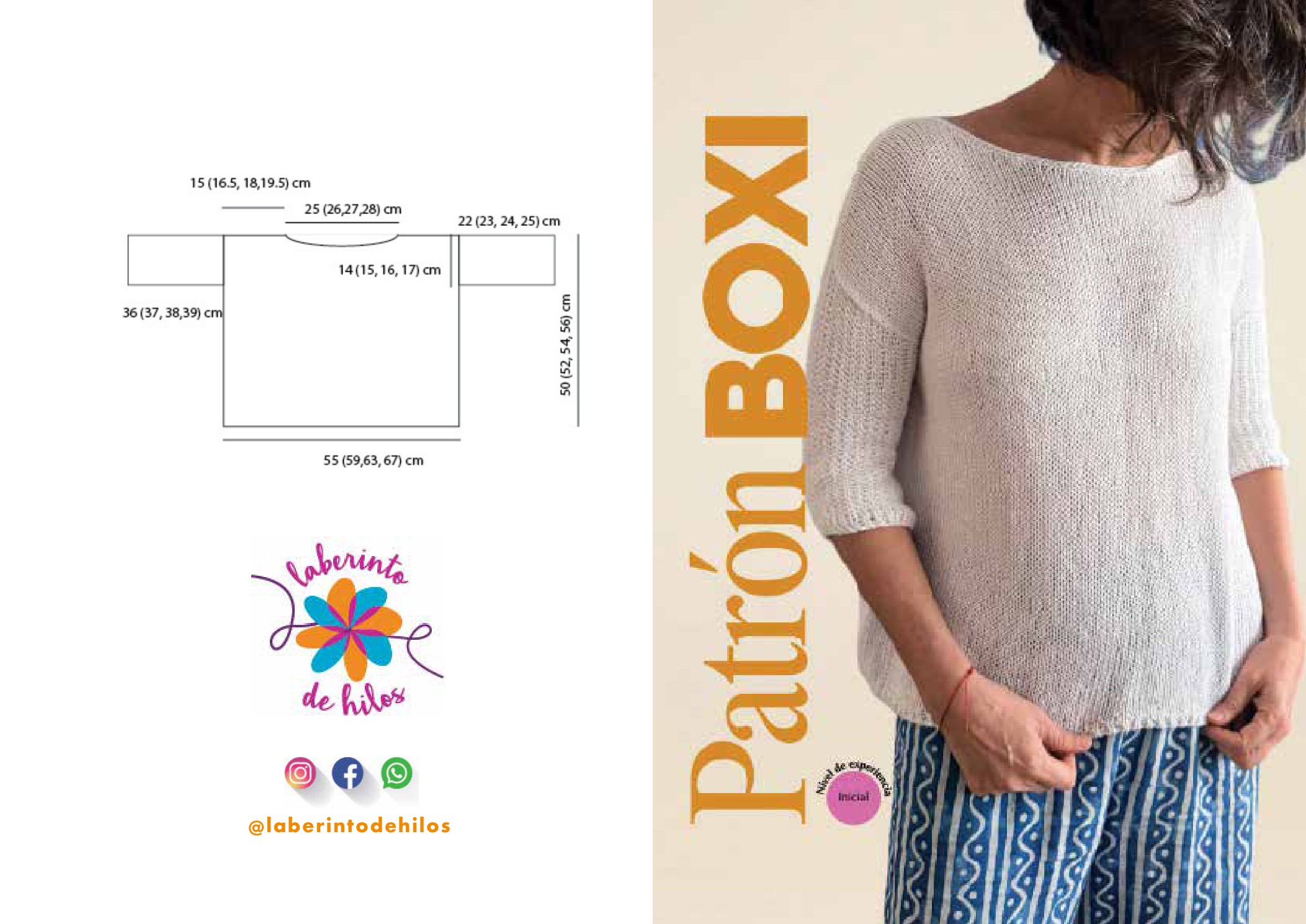Saco BOXI terminado